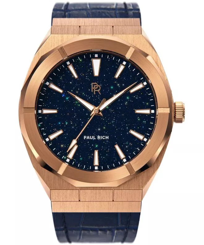 Ρολόι Ανδρικά PAUL RICH Star Dust Rose Gold Leather 45 762530036446