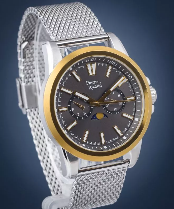 Ρολόι Ανδρικά Pierre Ricaud Moon Phase P60034.2117QF