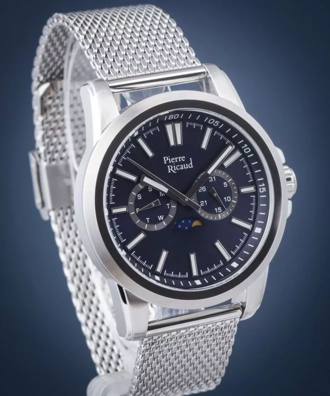 Ρολόι Ανδρικά Pierre Ricaud Moon Phase P60034.5115QF