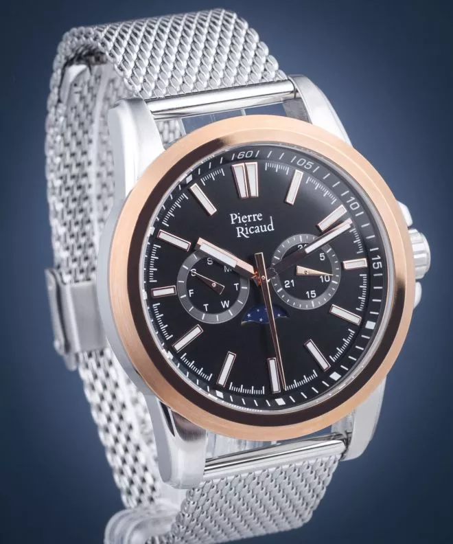 Ρολόι Ανδρικά Pierre Ricaud Moon Phase P60034.R1R4QF