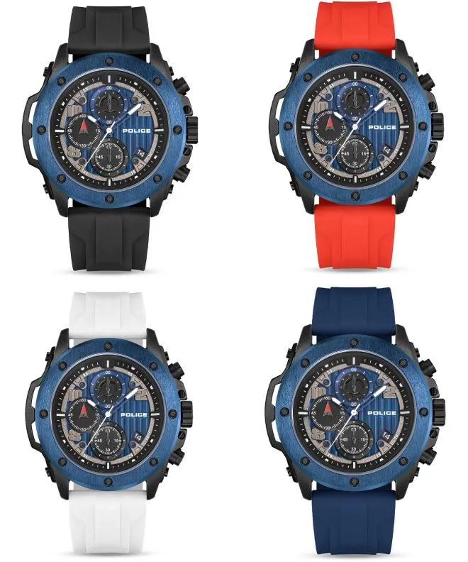 Ρολόι Ανδρικά Police Clout Orb Chronograph SET PEWGO00777X0