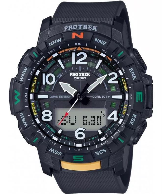 Ρολόι Ανδρικά Casio Protrek Quad Sensor Bluetooth Sync PRT-B50-1ER