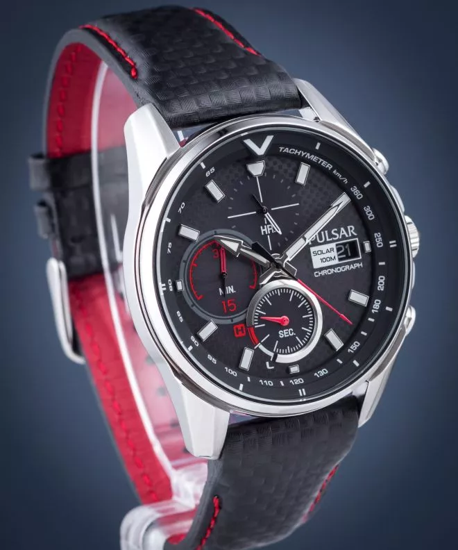 Ρολόι Ανδρικά Pulsar Accelerator Solar Chronograph PZ6029X1