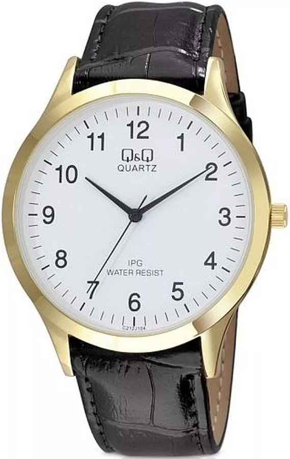 Ρολόι Ανδρικά Q&Q Leather C212-104