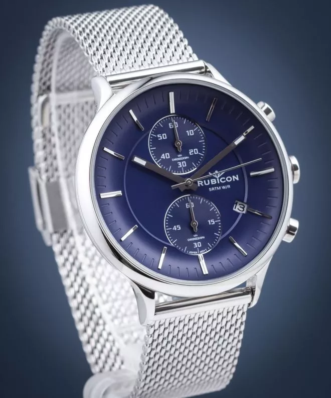 Ρολόι Ανδρικά Rubicon Elegance Chronograph RNDD97SIDX05AX