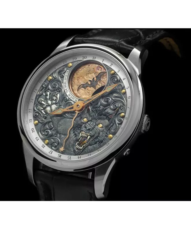 Ρολόι Ανδρικά Schaumburg Moon Warewolf Automatic Limited Edition SCH-MNWW