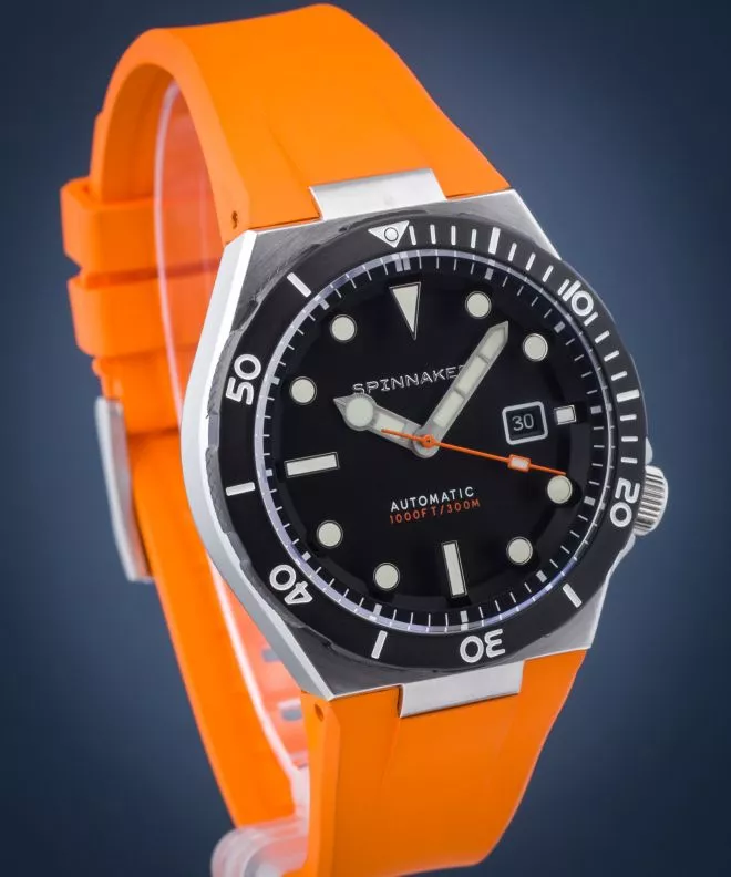 Ρολόι Ανδρικά Spinnaker Boettger Automatic NBR Tropical Orange SP-5083-05