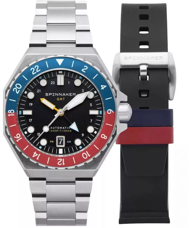 Ρολόι Ανδρικά Spinnaker Dumas GMT Automatic Cobalt Crimson Limited Edition SP-5119-44
