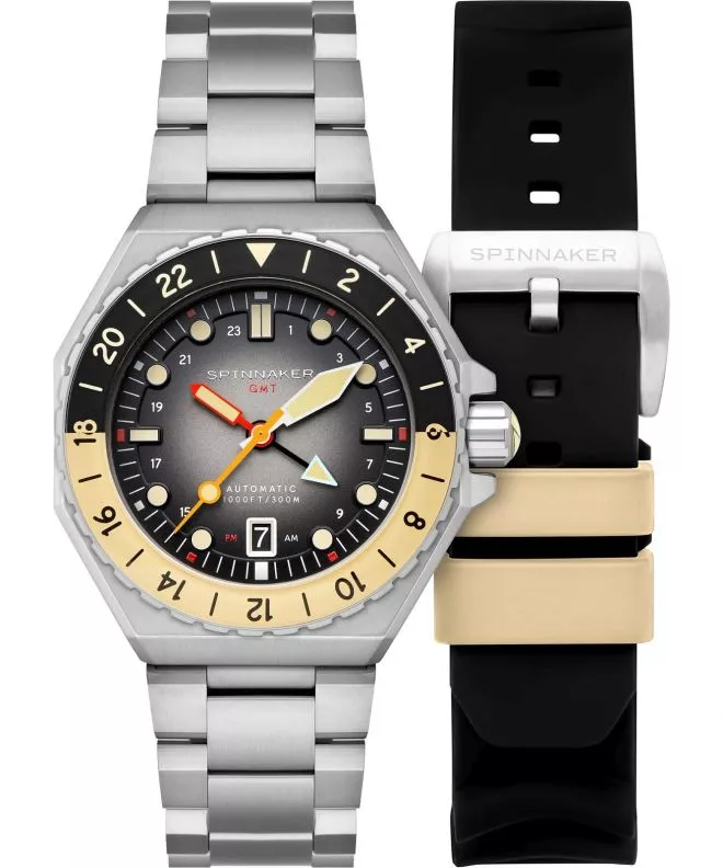 Ρολόι Ανδρικά Spinnaker Dumas GMT Automatic Gift Set SP-5119-88