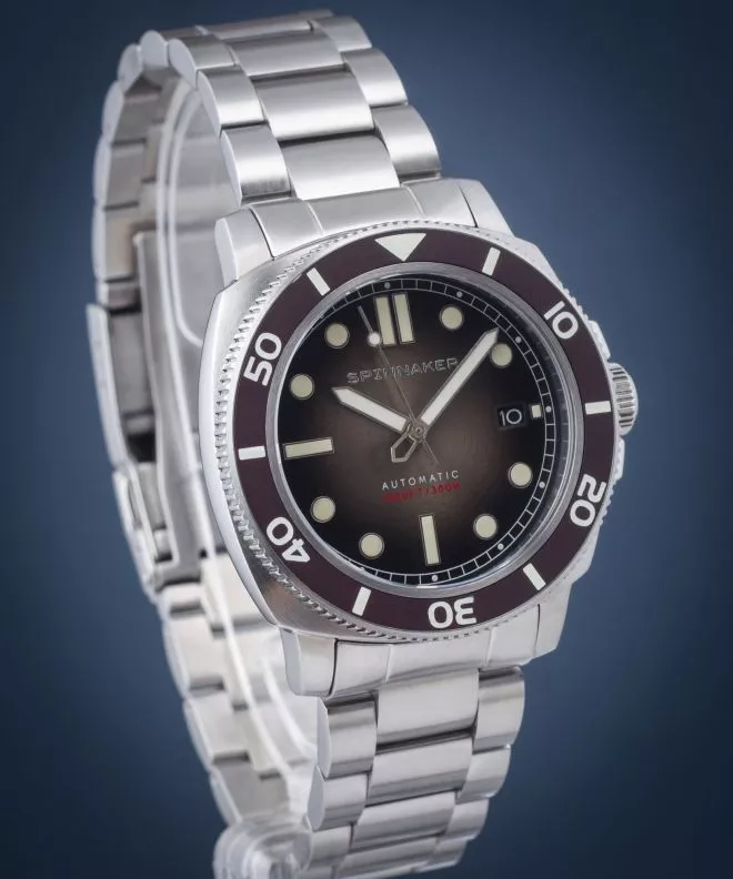 Ρολόι Ανδρικά Spinnaker Hull Diver Automatic Harvest Brown SP-5088-44