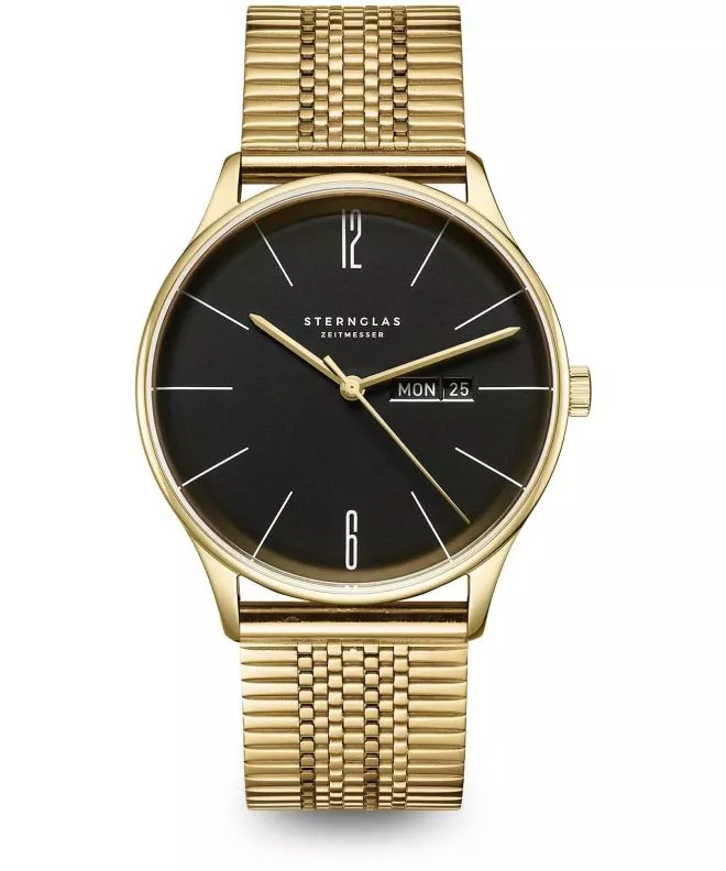 Ρολόι Ανδρικά Sternglas Berlin Metro Piano Black S01-BE04-ME09