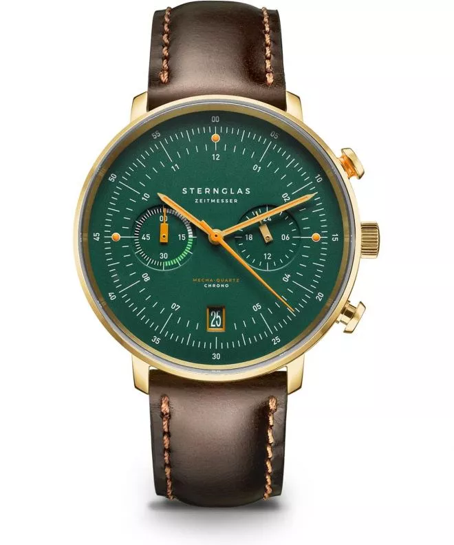 Ρολόι Ανδρικά Sternglas Hamburg Ed Vintage Chronograph S01-HCV22-BR01