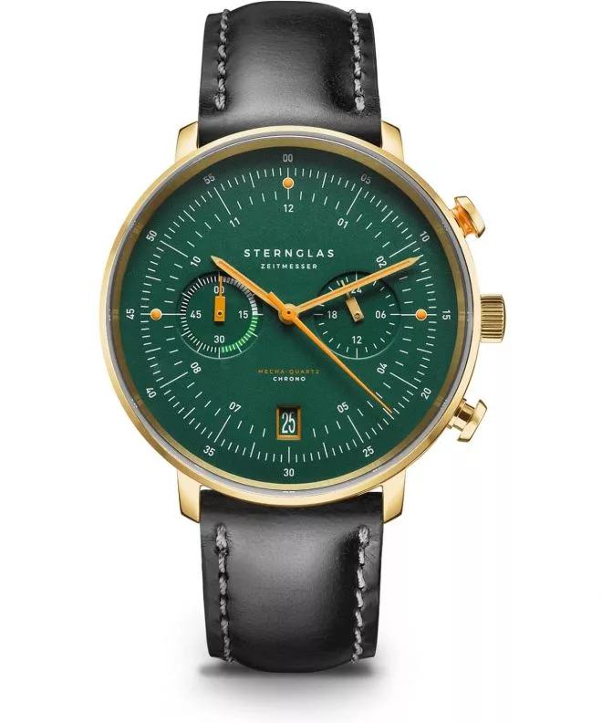 Ρολόι Ανδρικά Sternglas Hamburg Ed Vintage Chronograph S01-HCV22-BR04