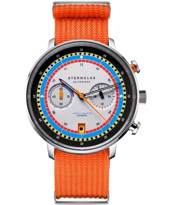 Ρολόι Ανδρικά Sternglas Hamburg Mecha-Quartz Chrono Regatta S01-HC36-FI02