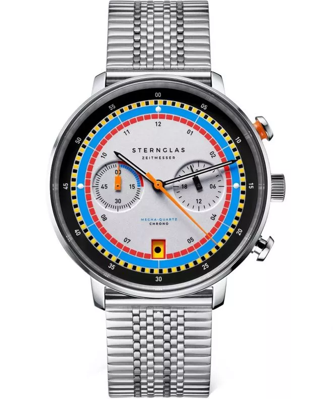 Ρολόι Ανδρικά Sternglas Hamburg Mecha-Quartz Chrono Regatta S01-HC36-ME08