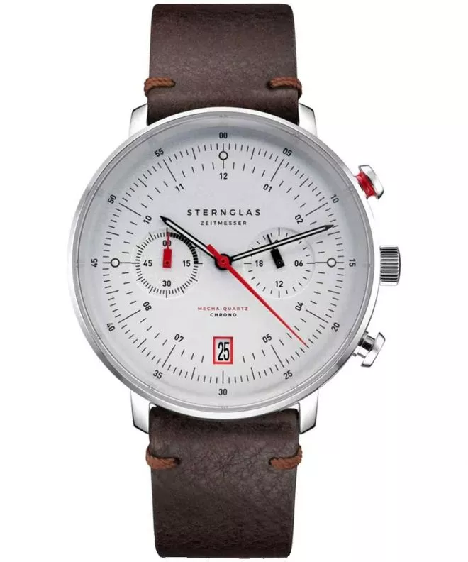 Ρολόι Ανδρικά Sternglas Hamburg Mecha-Quartz Chrono S01-HC10-VI11