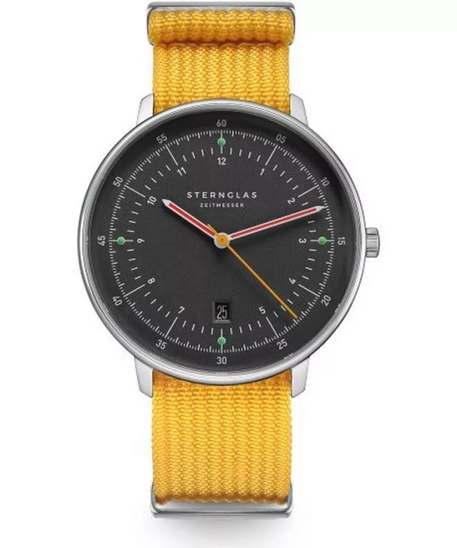 Ρολόι Ανδρικά Sternglas Hamburg Neugraphite S01-HH39-FI01 (S01-HH39-FI02)