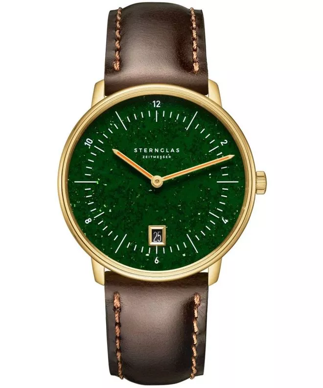 Ρολόι Ανδρικά Sternglas Naos Aventurine Special Edition S01-NAN41-BR01