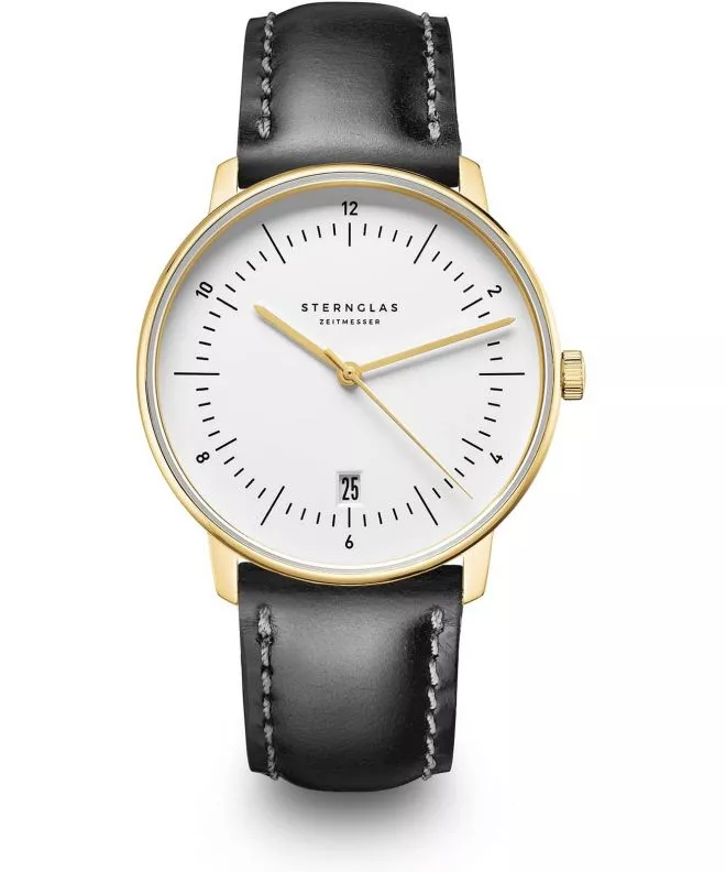 Ρολόι Ανδρικά Sternglas Naos Edition Heritage S01-NAE02-BR04