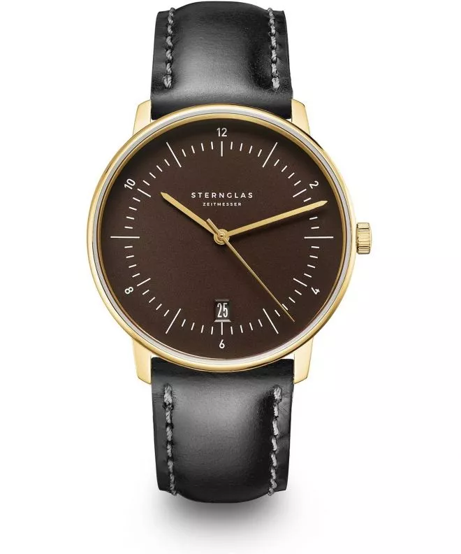 Ρολόι Ανδρικά Sternglas Naos Edition Heritage S01-NAE21-BR04