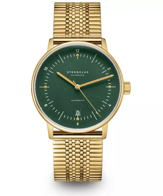 Ρολόι Ανδρικά Sternglas Naos Green Gold Automatic S02-NA22-ME09