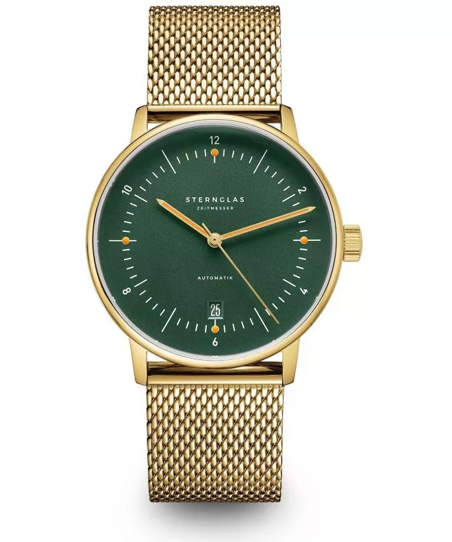 Ρολόι Ανδρικά Sternglas Naos Green Gold Automatic S02-NA22-MI05