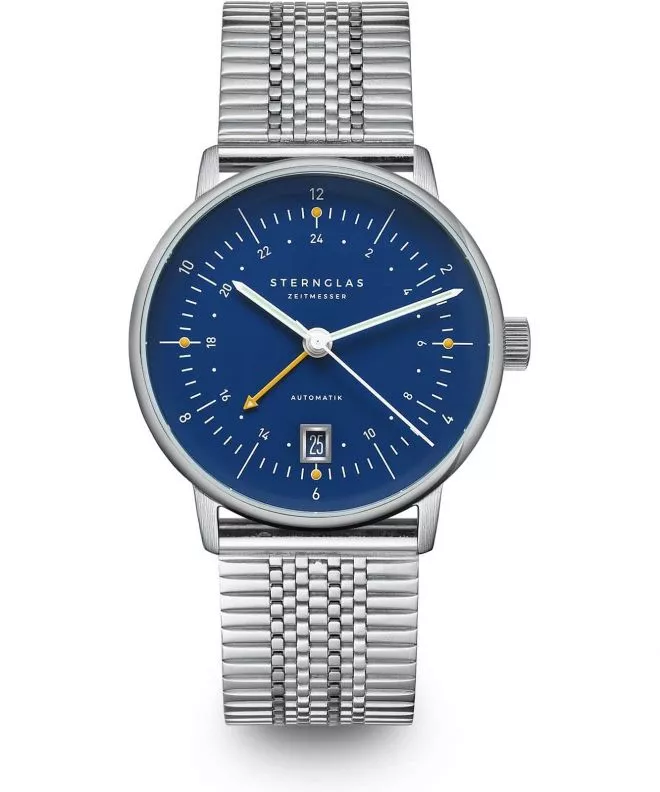 Ρολόι Ανδρικά Sternglas Naos Pro GMT Automatik S02-NG06-ME08