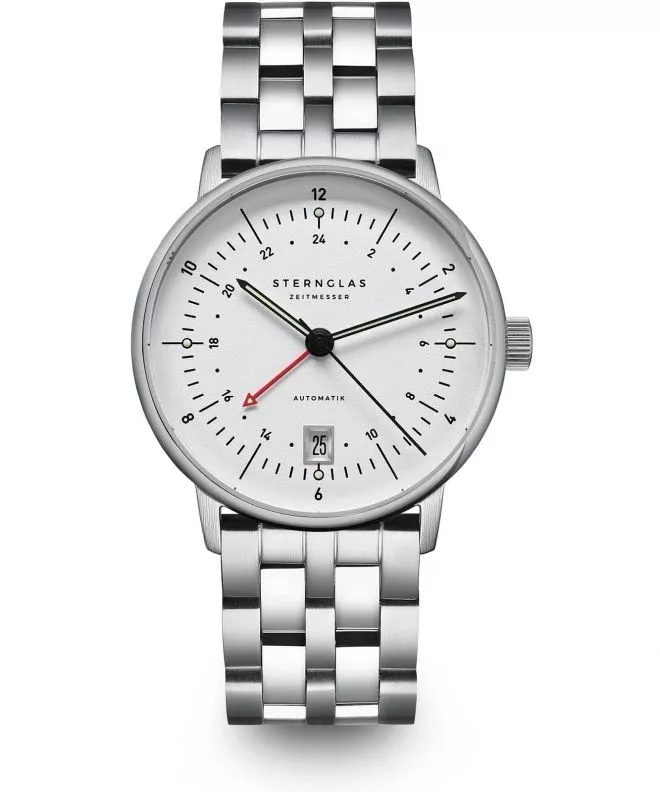 Ρολόι Ανδρικά Sternglas Naos Pro GMT Automatik S02-NG10-ME13