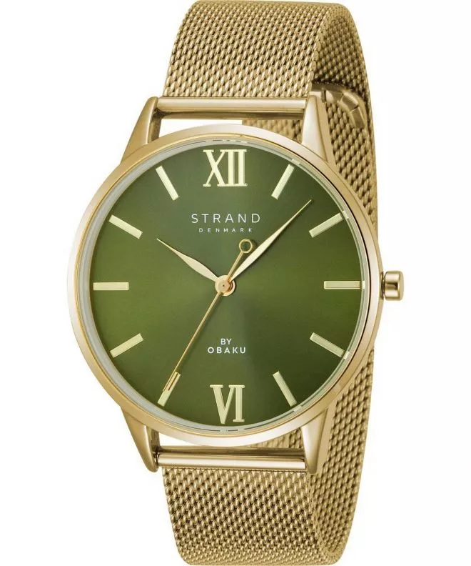 Ρολόι Ανδρικά Strand by Obaku Classic S747GXGEMG-DNO