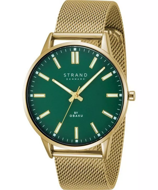 Ρολόι Ανδρικά Strand by Obaku Classic S747GXGEMG