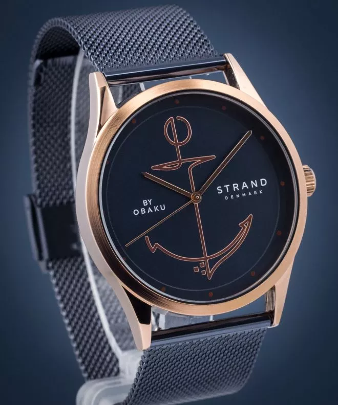 Ρολόι Ανδρικά Strand by Obaku Nepture S720GXVLML-DN
