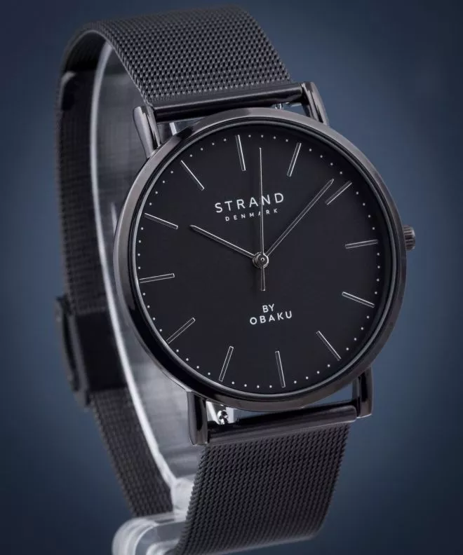 Ρολόι Ανδρικά Strand by Obaku Hudson S702GXBBMB