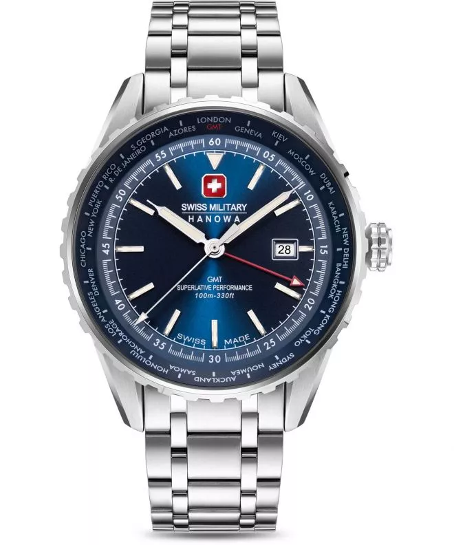 Ρολόι Ανδρικά Swiss Military Hanowa Afterburn GMT SMWGH0003204