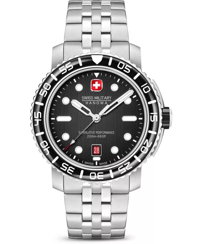 Ρολόι Ανδρικά Swiss Military Hanowa Black Marlin SMWGH0001702