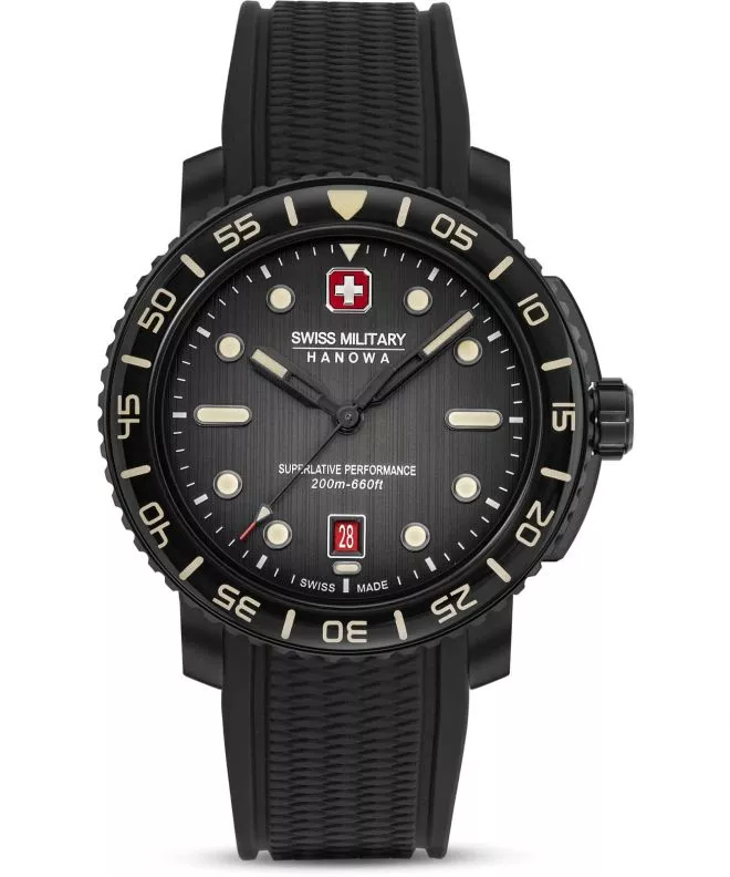 Ρολόι Ανδρικά Swiss Military Hanowa Black Marlin SMWGN0001730