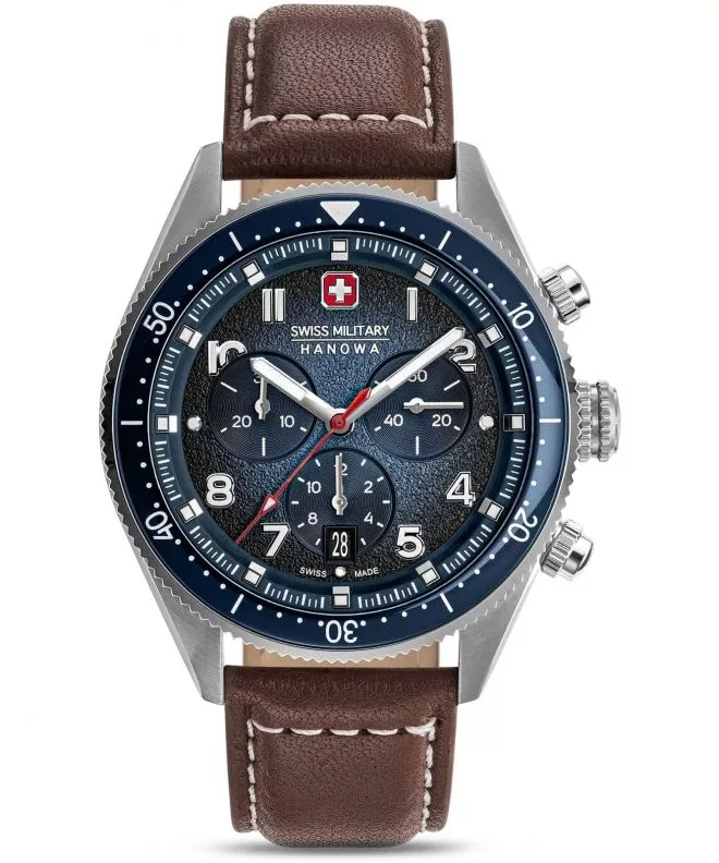 Ρολόι Ανδρικά Swiss Military Hanowa Greyhound Chronograph SMWGC0003802