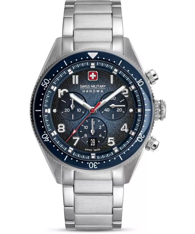 Ρολόι Ανδρικά Swiss Military Hanowa Greyhound Chronograph SMWGI0003804