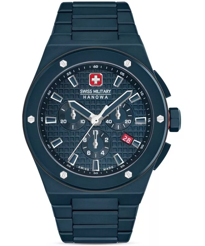 Ρολόι Ανδρικά Swiss Military Hanowa Sidewinder Chronograph Ceramic SMWGI0002281