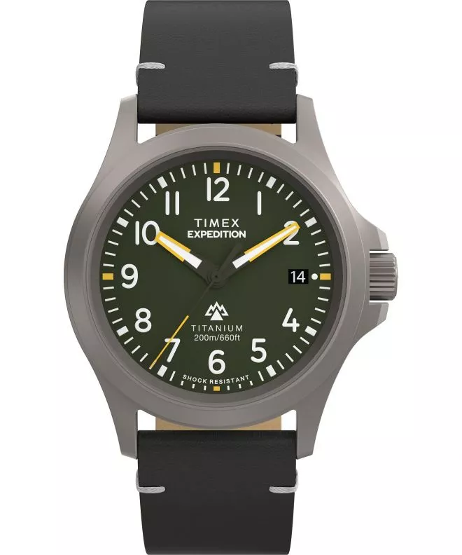 Ρολόι Ανδρικά Timex Expedition Titanium Quartz TW2W78100