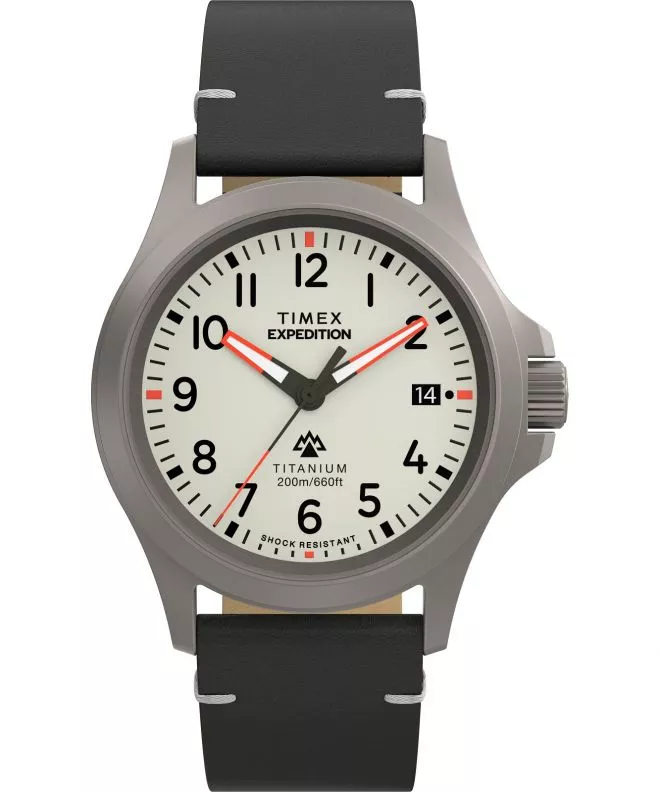 Ρολόι Ανδρικά Timex Expedition Titanium Quartz TW2W78200