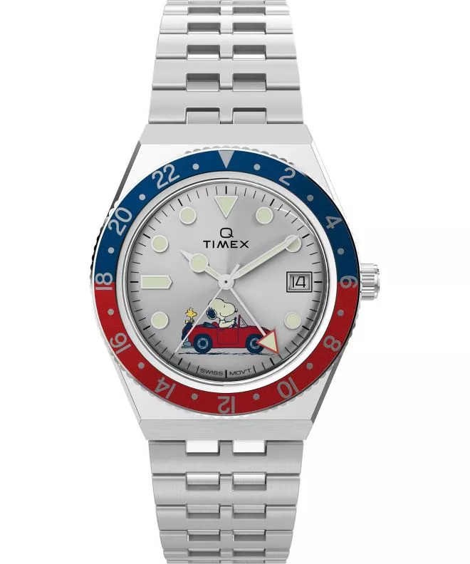 Ρολόι Ανδρικά Timex X Peanuts® Q Timex® GMT TW2W83300
