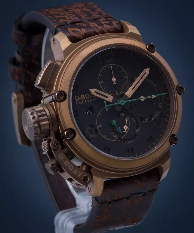 Ρολόι Ανδρικά U-Boat Chimera Chrono Bronze Limited Edition 8526