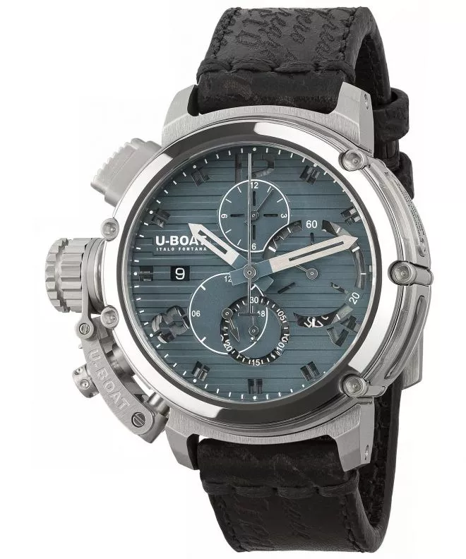 Ρολόι Ανδρικά U-Boat Chimera Chrono SS Blu Limited Edition 9589