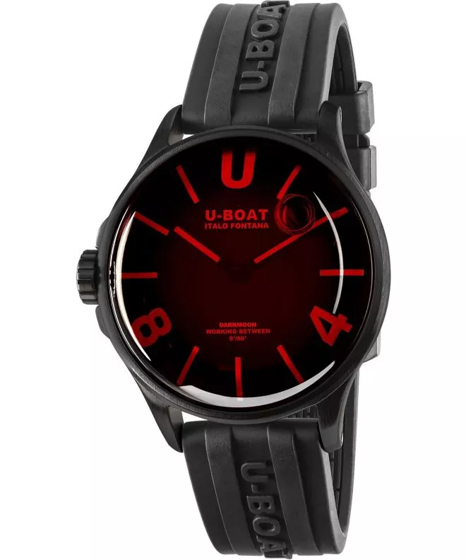 Ρολόι Ανδρικά U-Boat Darkmoon 40mm Red Glass PVD 9306