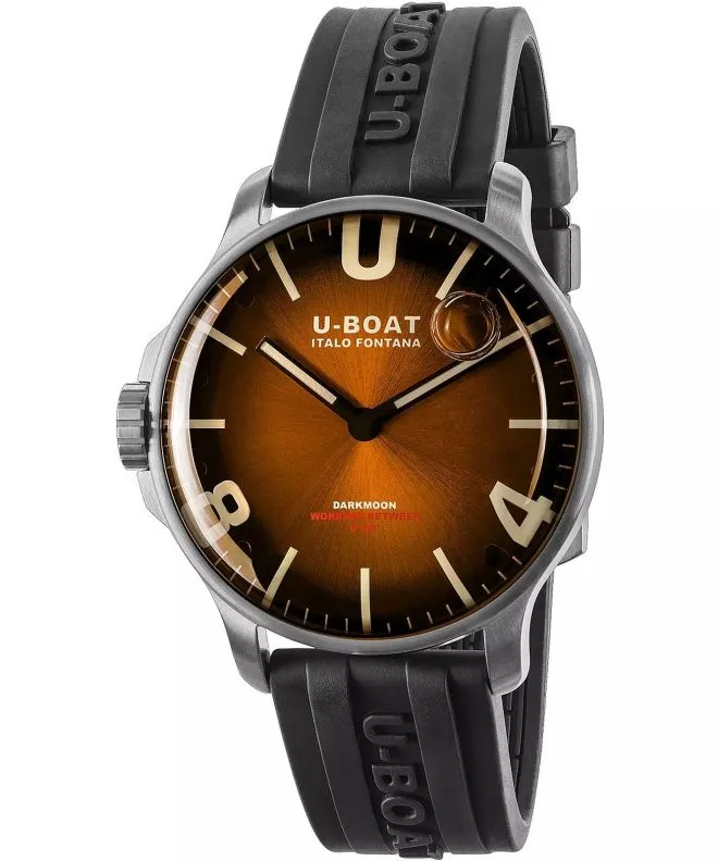 Ρολόι Ανδρικά U-Boat Darkmoon 44mm Brown SS Soleil 8703/B