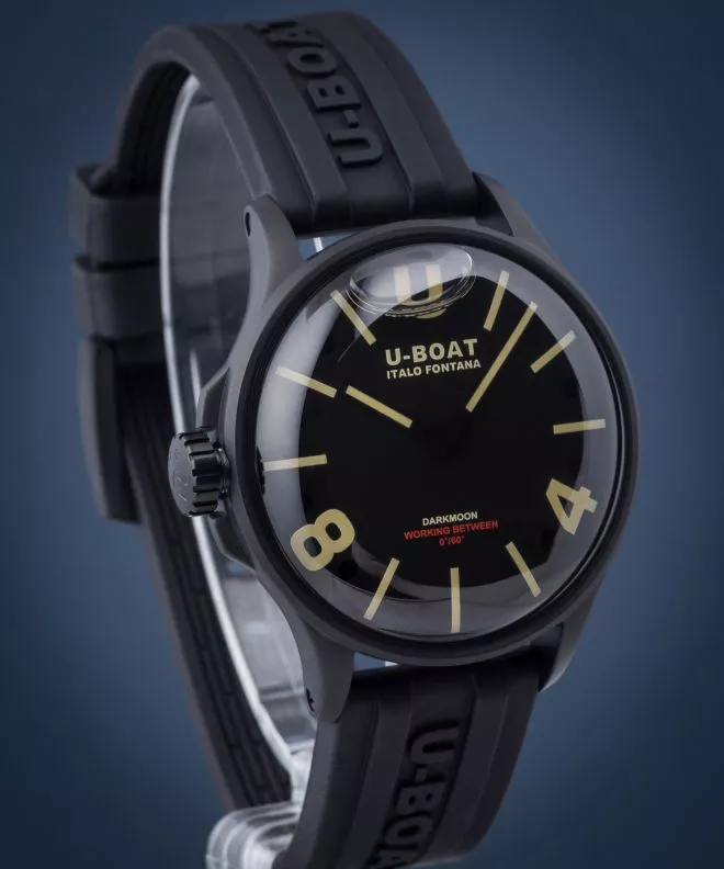 Ρολόι Ανδρικά U-Boat Darkmoon Black IBP 9019/B (9019/A, 9019)