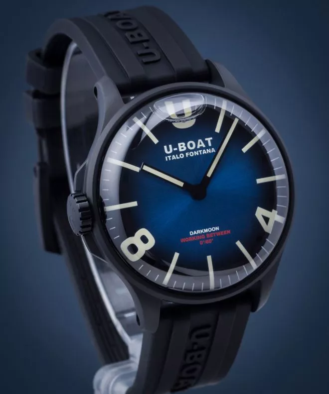 Ρολόι Ανδρικά U-Boat Darkmoon Blue IPB Soleil 8700-B (8700)