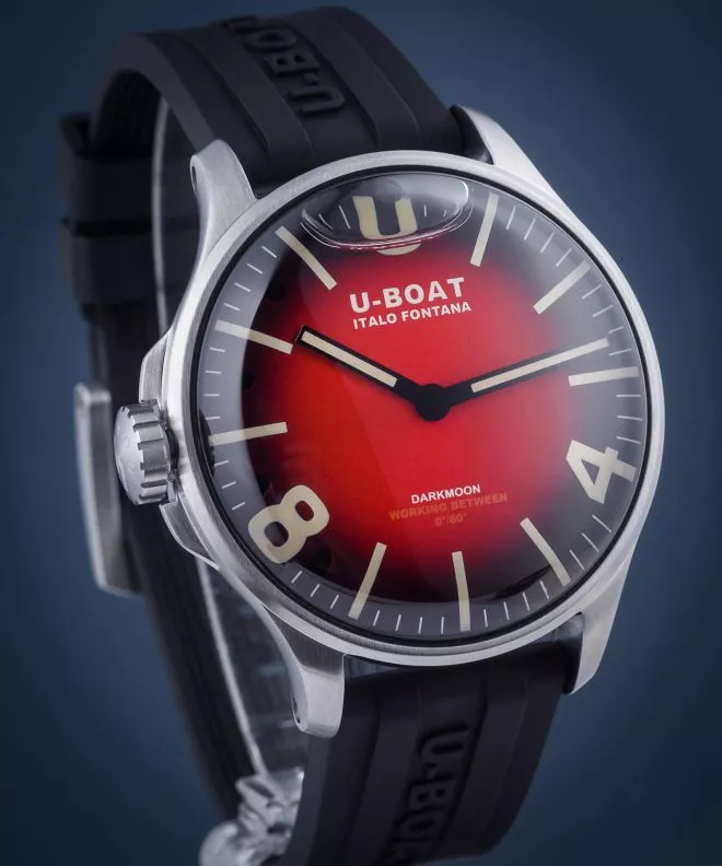 Ρολόι Ανδρικά U-Boat Darkmoon Red SS Soleil 8701-B (8701)