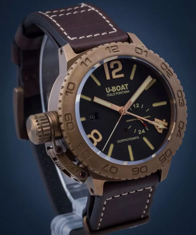 Ρολόι Ανδρικά U-Boat Doppiotempo Bronze 9008