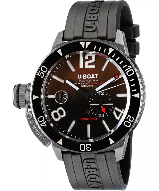 Ρολόι Ανδρικά U-Boat Sommerso Ceramic Bordeaux 9521